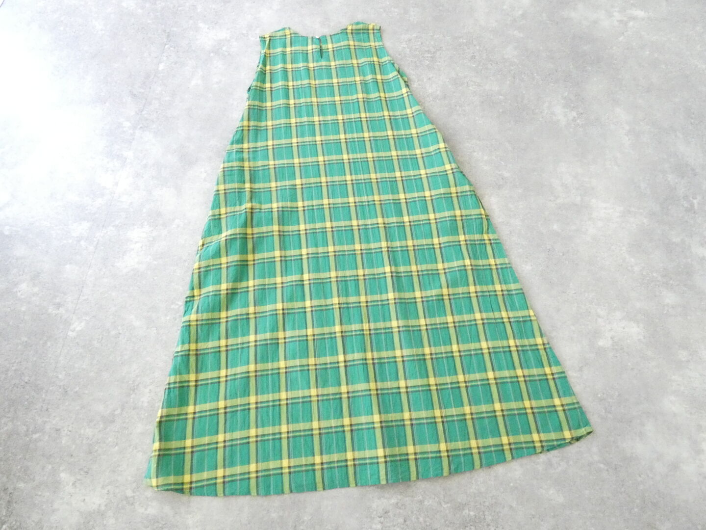 ichi(イチ) ワッシャーチェックノースリフレアドレスの商品画像15