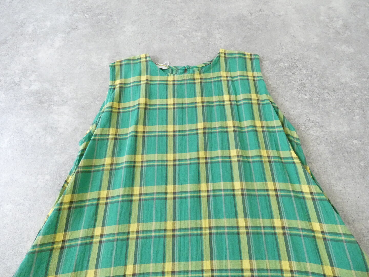 ichi(イチ) ワッシャーチェックノースリフレアドレスの商品画像21