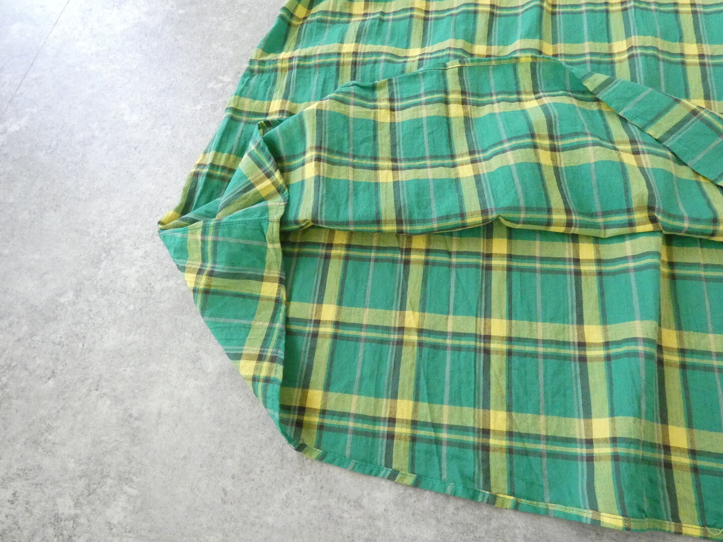 ichi(イチ) ワッシャーチェックノースリフレアドレスの商品画像27