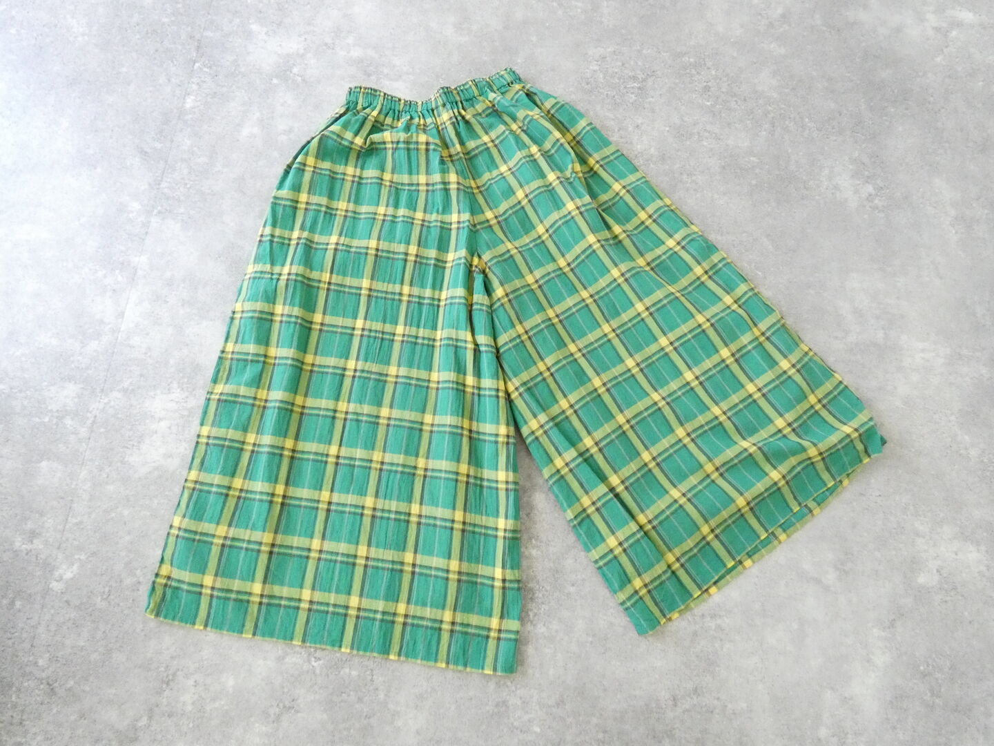 ichi(イチ) ワッシャーチェックパンツの商品画像11