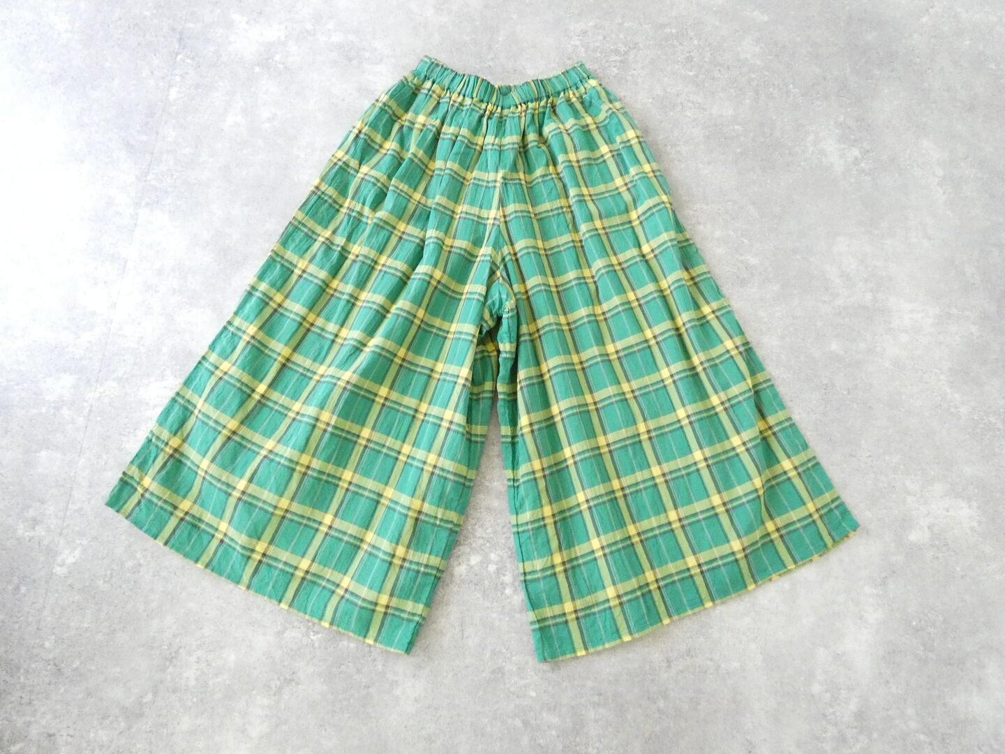 ichi(イチ) ワッシャーチェックパンツの商品画像3