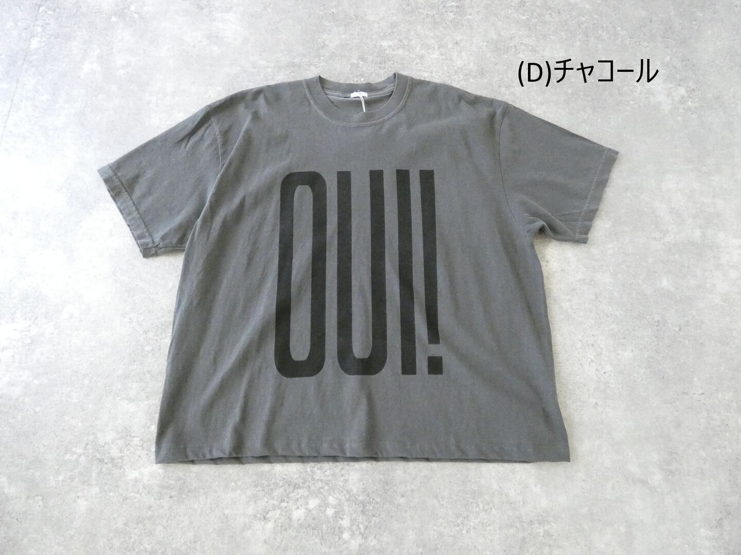 ichi(イチ) ピグメントTシャツ OUI!NON!の商品画像28