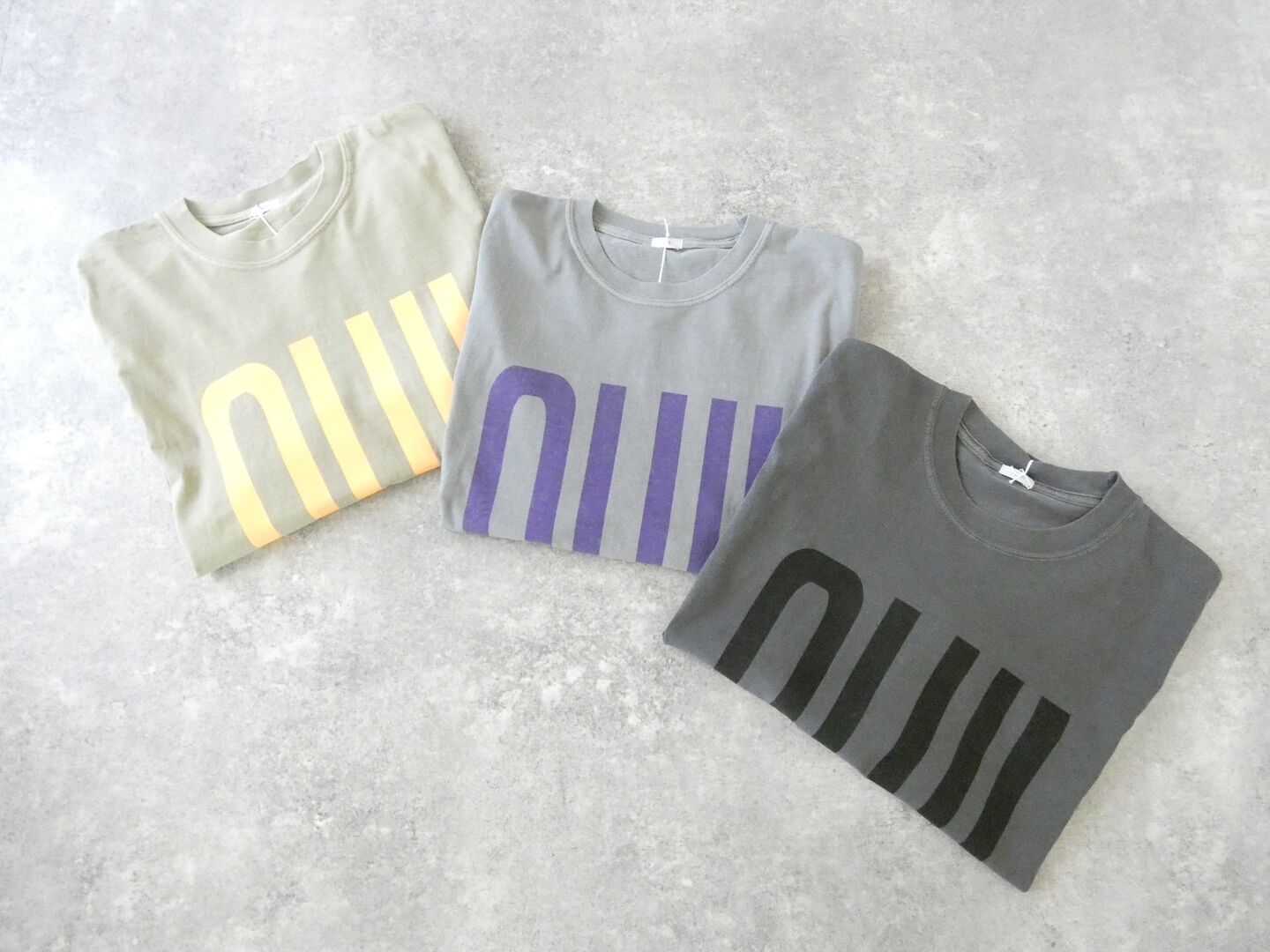 ichi(イチ) ピグメントTシャツ OUI!NON!の商品画像3