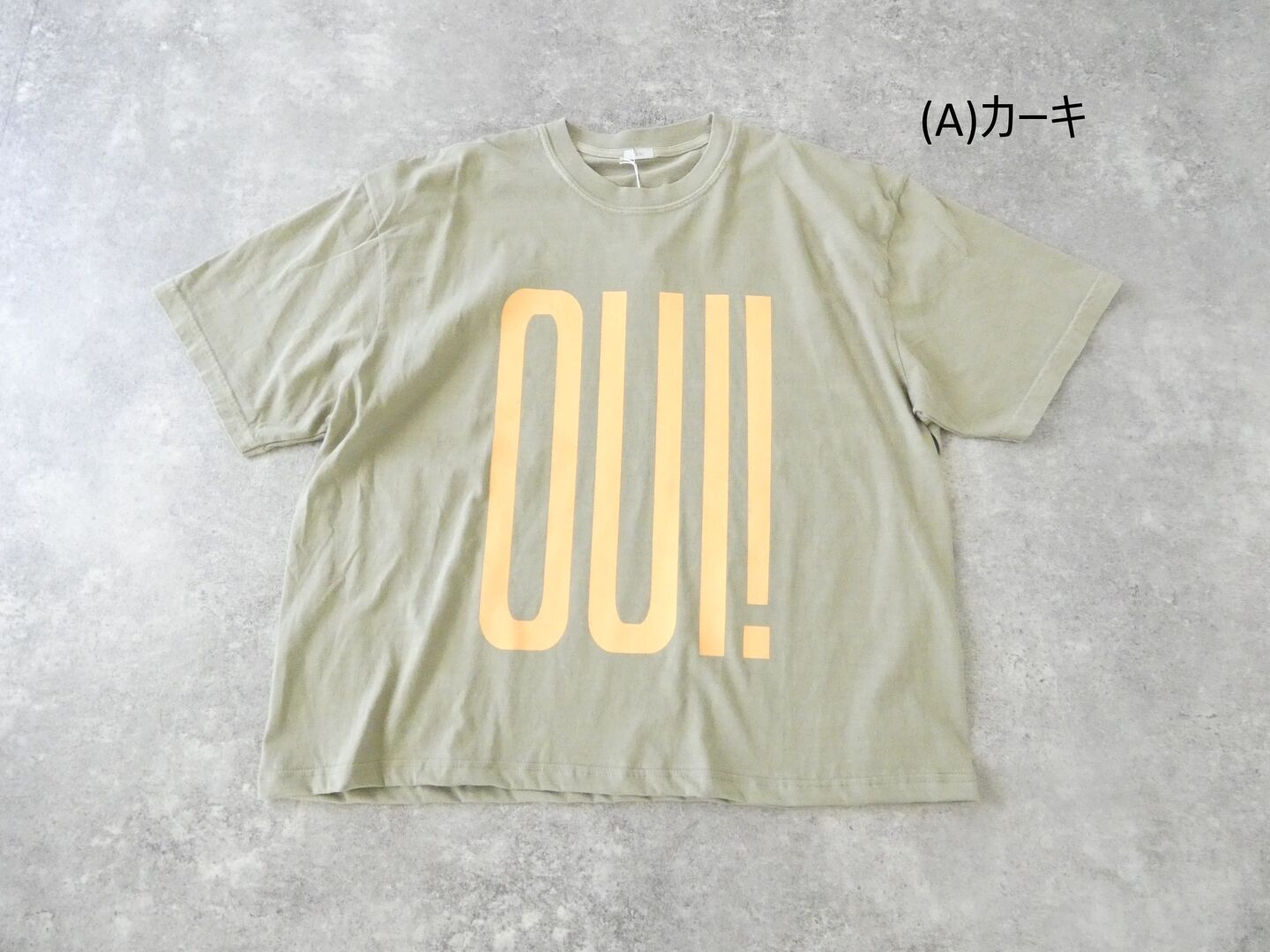 ichi(イチ) ピグメントTシャツ OUI!NON!の商品画像42
