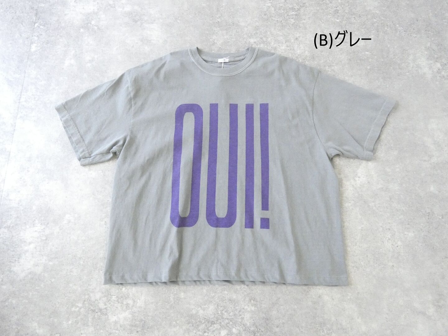 ichi(イチ) ピグメントTシャツ OUI!NON!の商品画像56