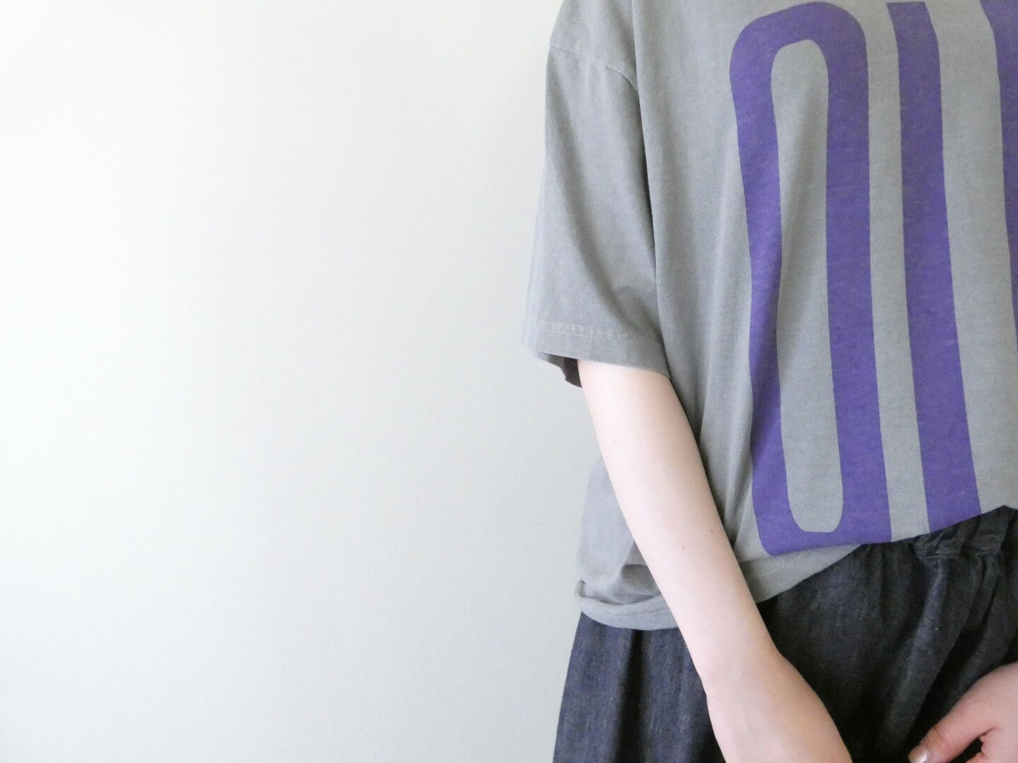 ichi(イチ) ピグメントTシャツ OUI!NON!の商品画像6