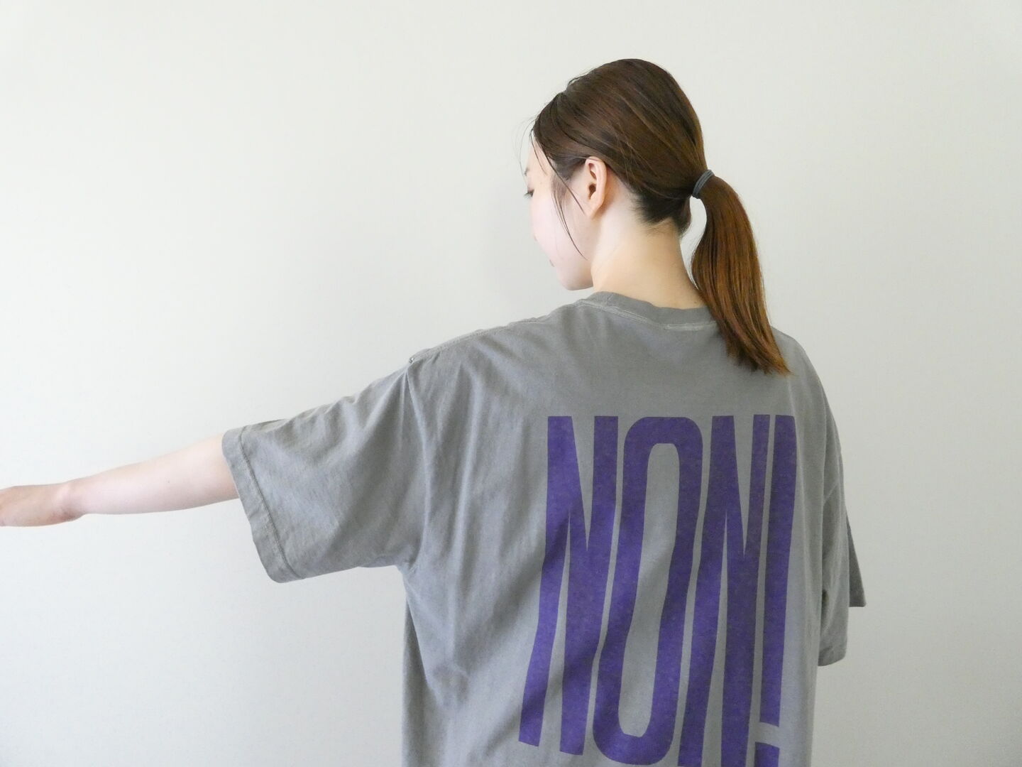 ichi(イチ) ピグメントTシャツ OUI!NON!の商品画像7