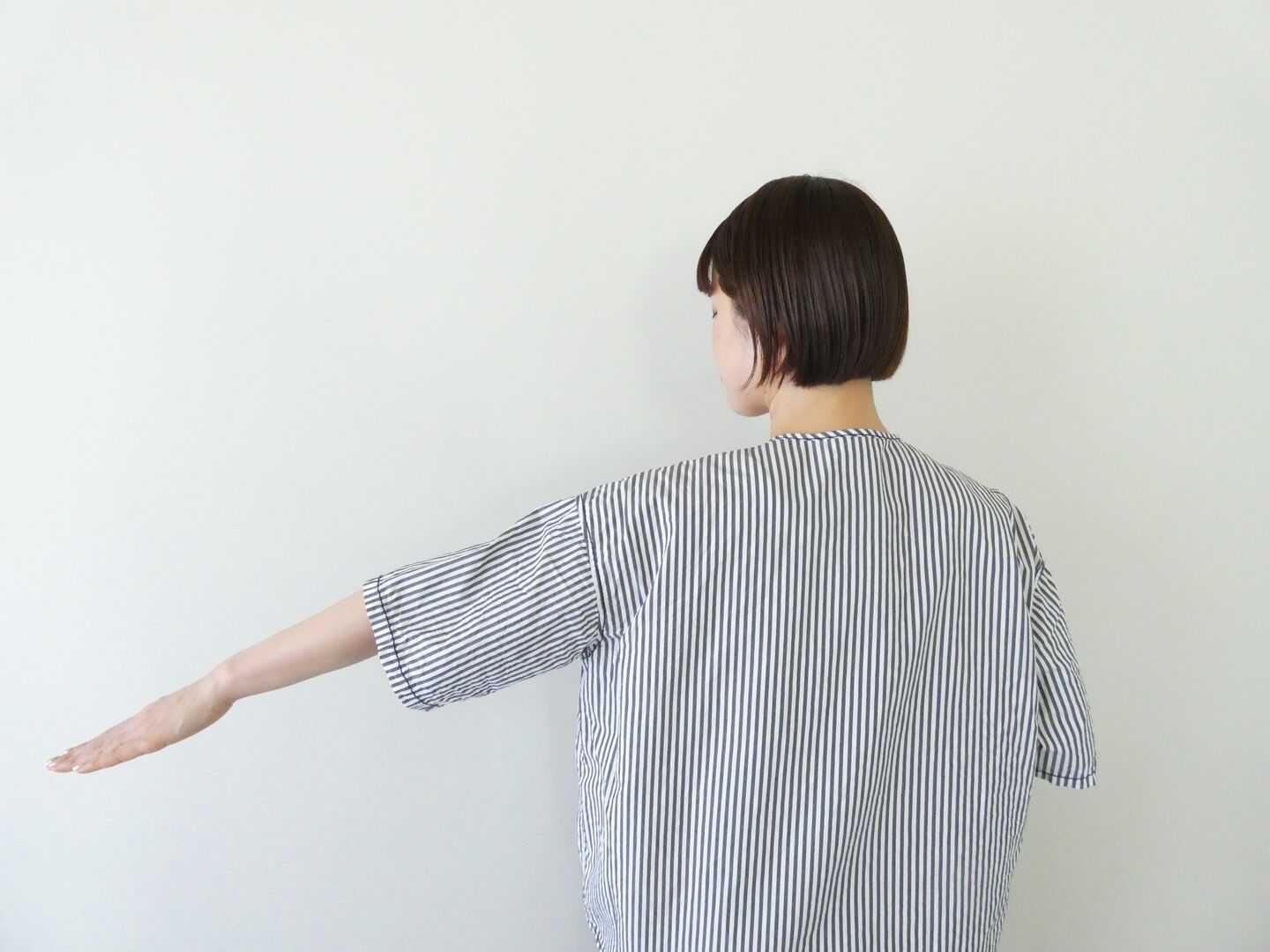 homspun(ホームスパン) タイプライター　比翼ブラウスの商品画像10