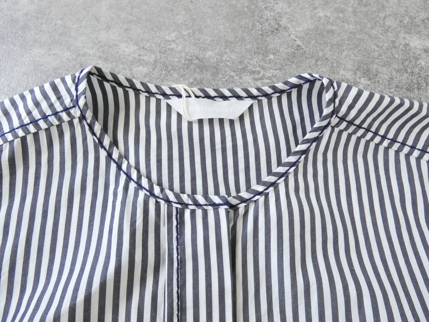 homspun(ホームスパン) タイプライター　比翼ブラウスの商品画像28
