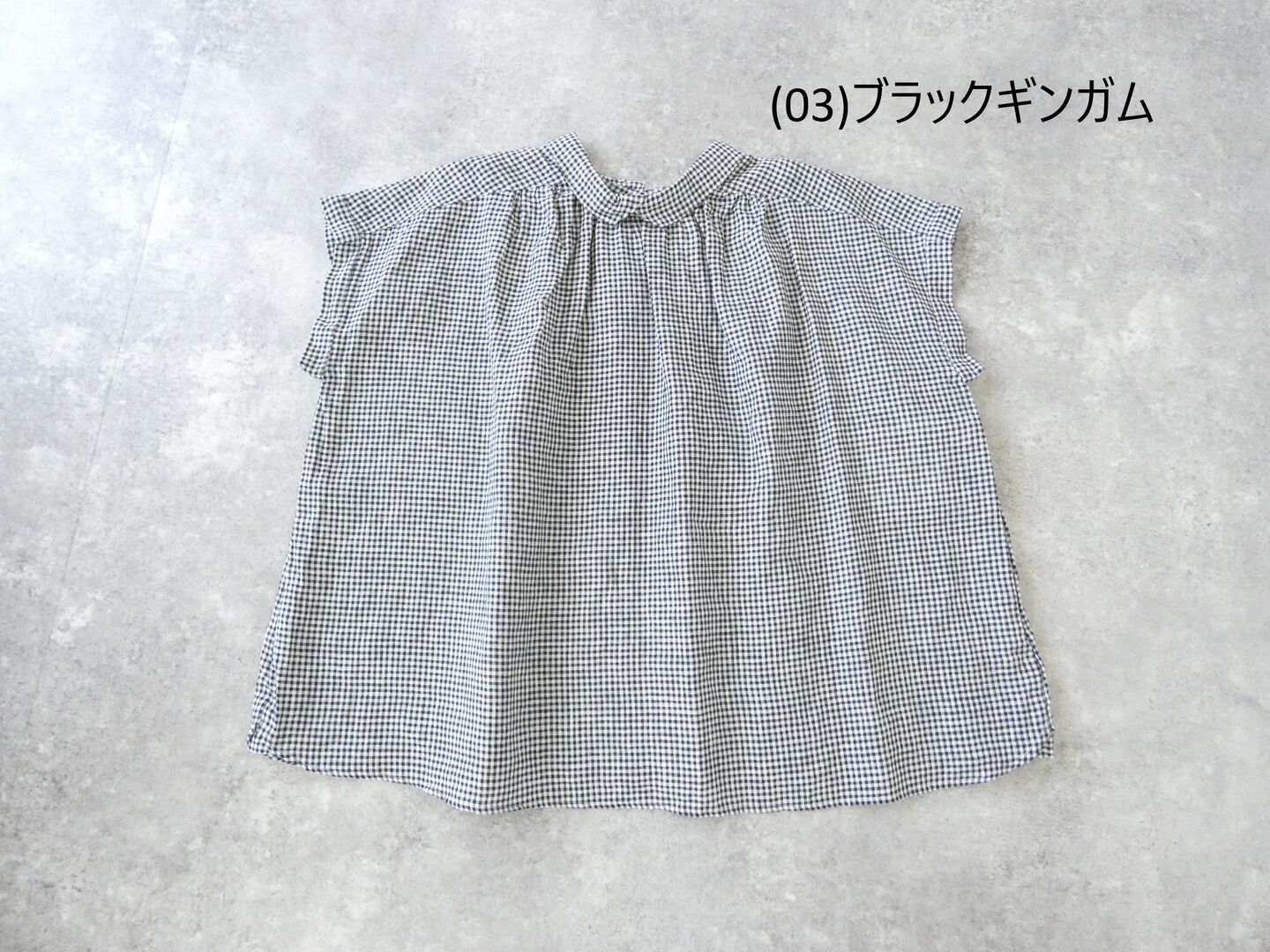 ina(イナ) フレンチリネン肩ヨーク衿付き2WAYブラウスの商品画像28