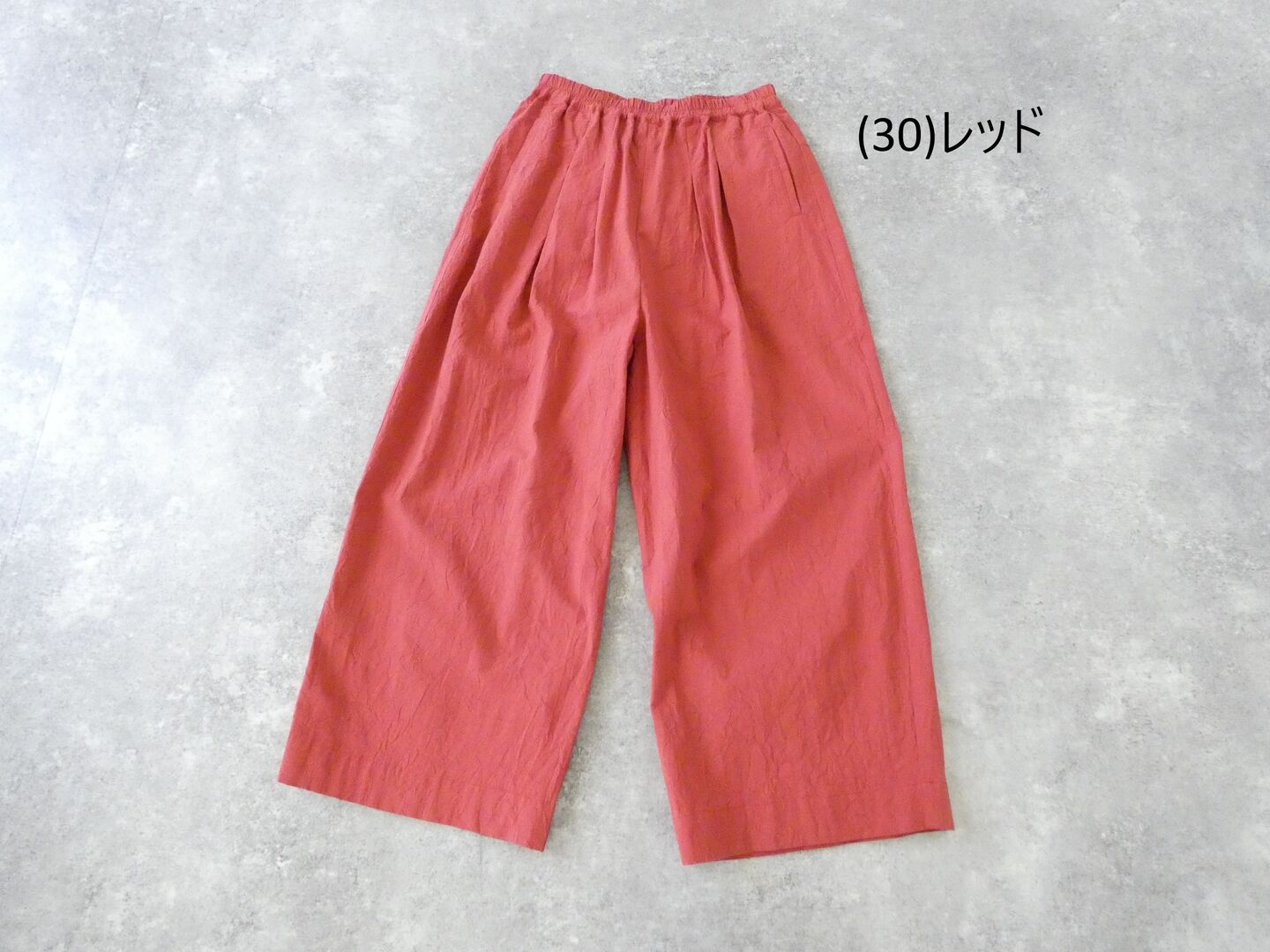 ina(イナ) シーチングハンドワッシャーウエストゴムタックパンツの商品画像28