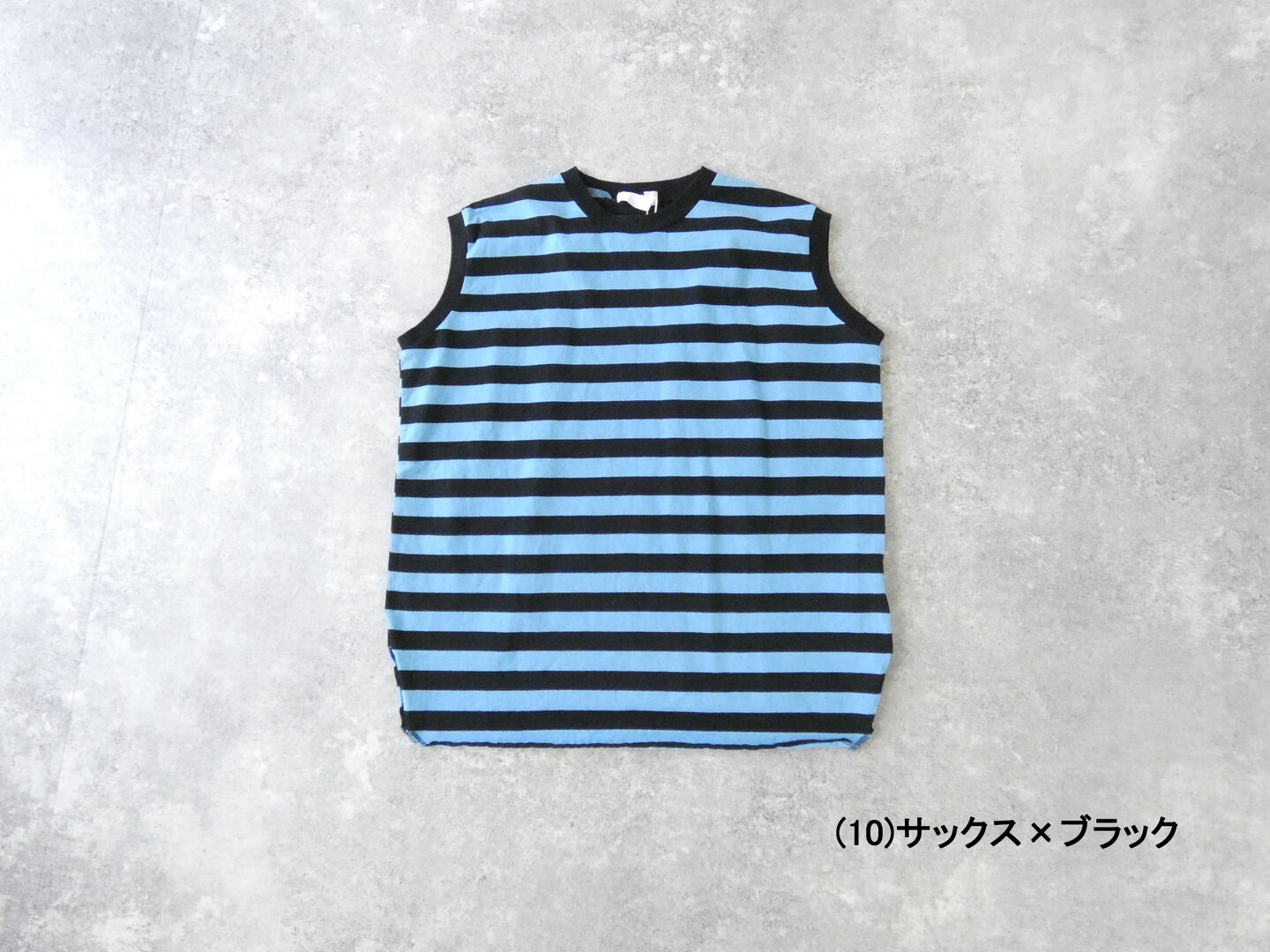 homspun(ホームスパン) 40/2天竺ノースリーブプルオーバーの商品画像10
