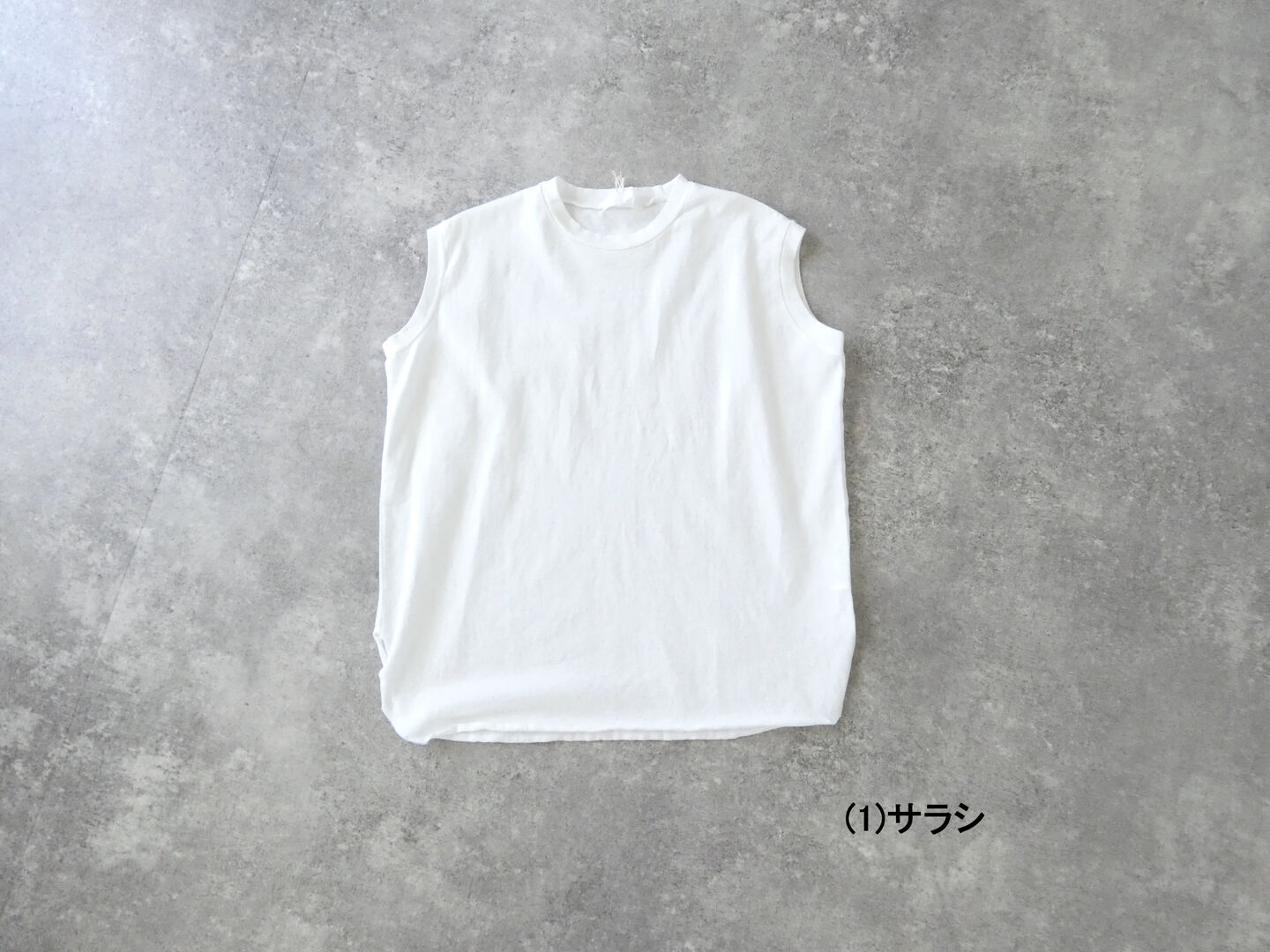 homspun(ホームスパン) 40/2天竺ノースリーブプルオーバーの商品画像28