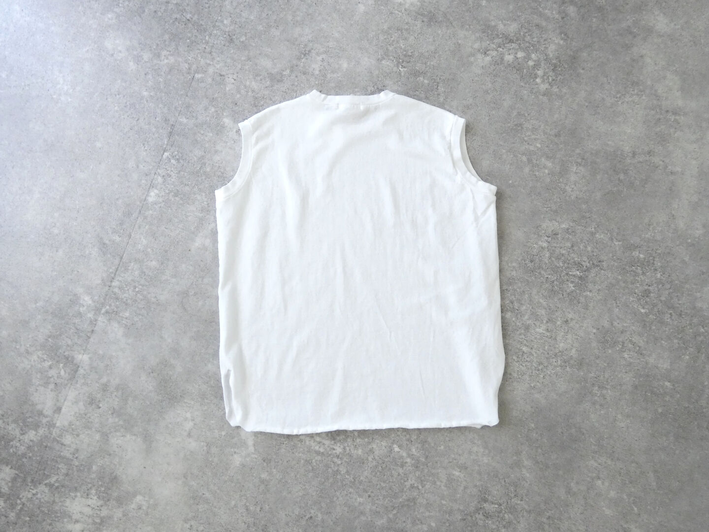 homspun(ホームスパン) 40/2天竺ノースリーブプルオーバーの商品画像29