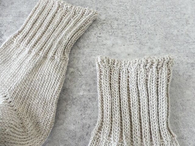 yahae(ヤハエ) sui Linen Organic Cotton Ankle Socks　リネンオーガニックコットンアンクルソックスの商品画像19