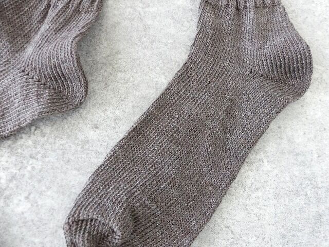 yahae(ヤハエ) sui Linen Organic Cotton Ankle Socks　リネンオーガニックコットンアンクルソックスの商品画像21
