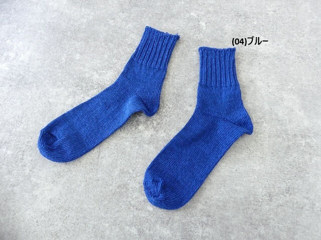 yahae(ヤハエ) sui Linen Organic Cotton Ankle Socks　リネンオーガニックコットンアンクルソックスの商品画像3