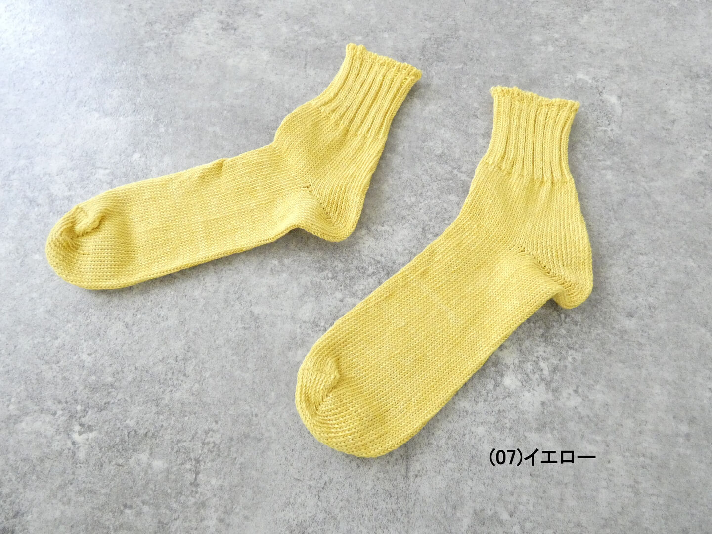 yahae(ヤハエ) sui Linen Organic Cotton Ankle Socks　リネンオーガニックコットンアンクルソックスの商品画像4