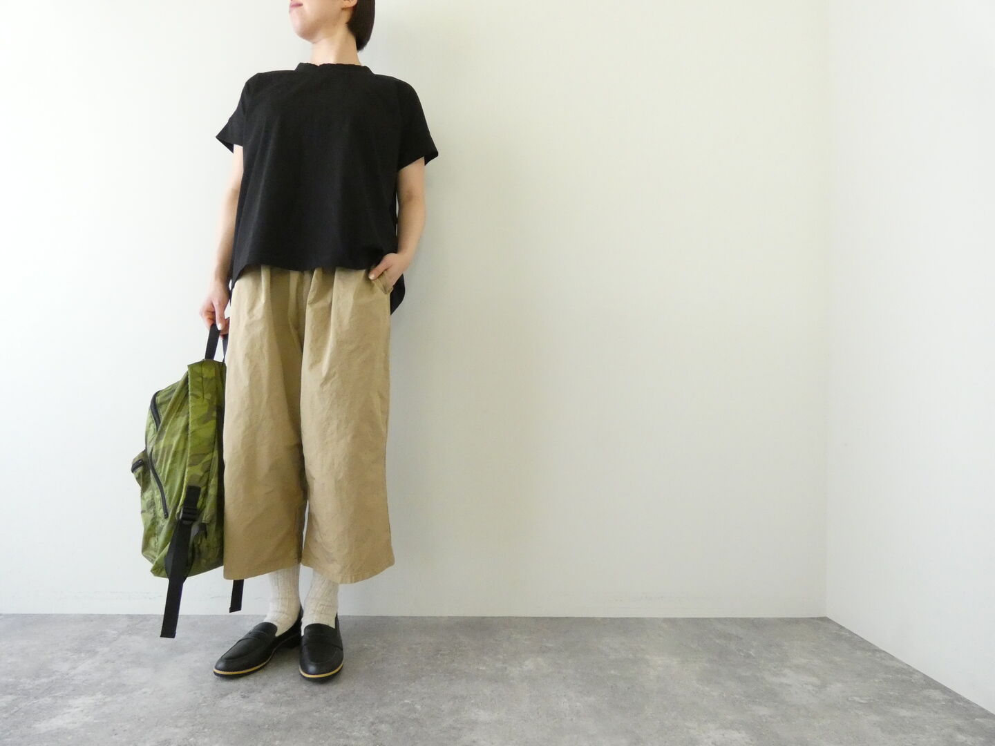 快晴堂(かいせいどう) Girl's Tシャツ スタンドフレンチスリーブ・Tシャツの商品画像1