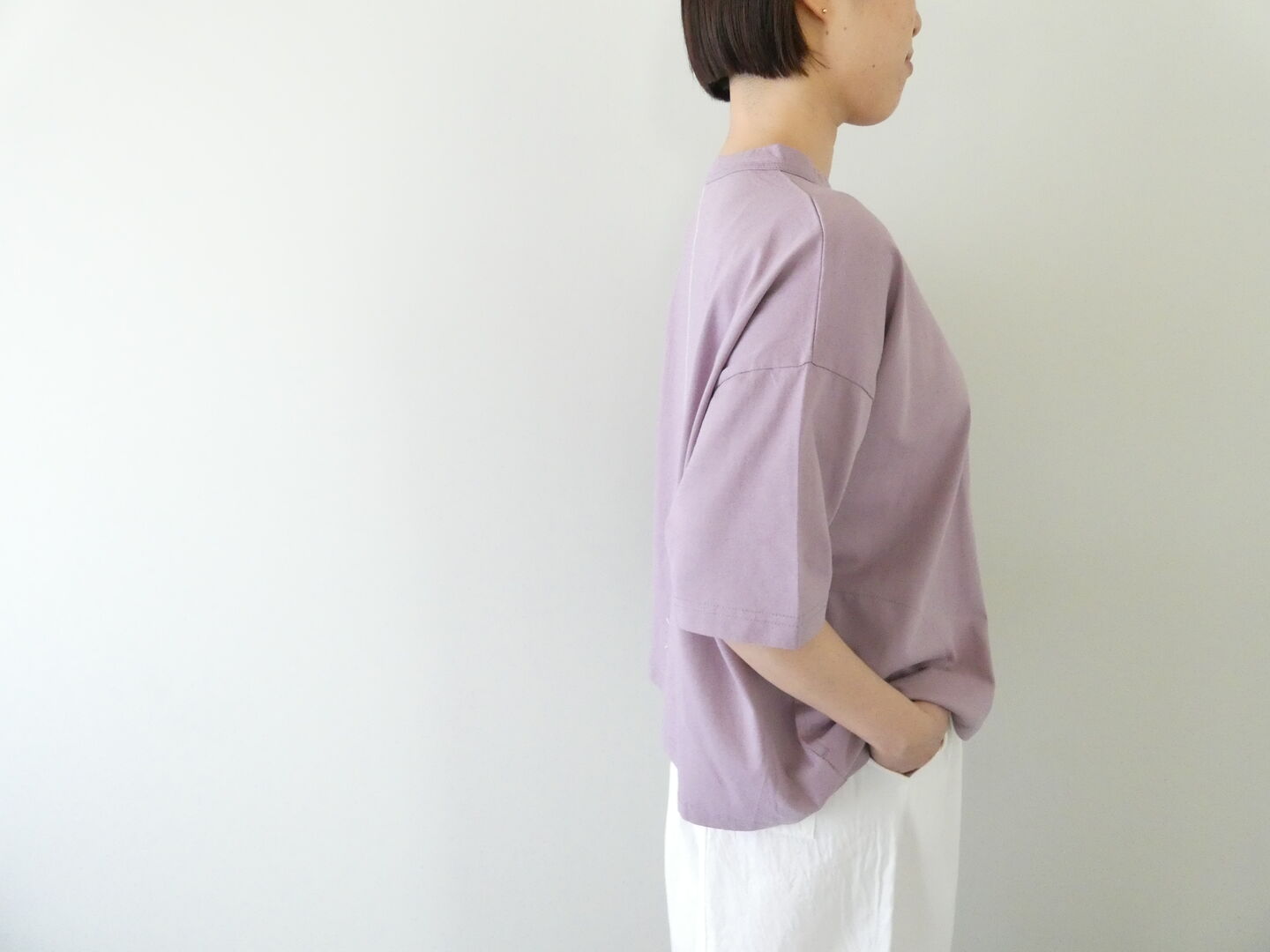 快晴堂(かいせいどう) Girl's Tシャツ 首まわりしっかり5分袖Tシャツの商品画像8