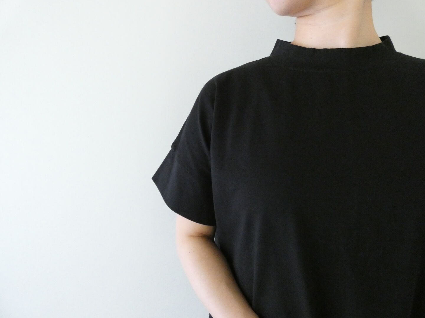 快晴堂(かいせいどう) Girl's Tシャツ スタンド衿Tシャツの商品画像4