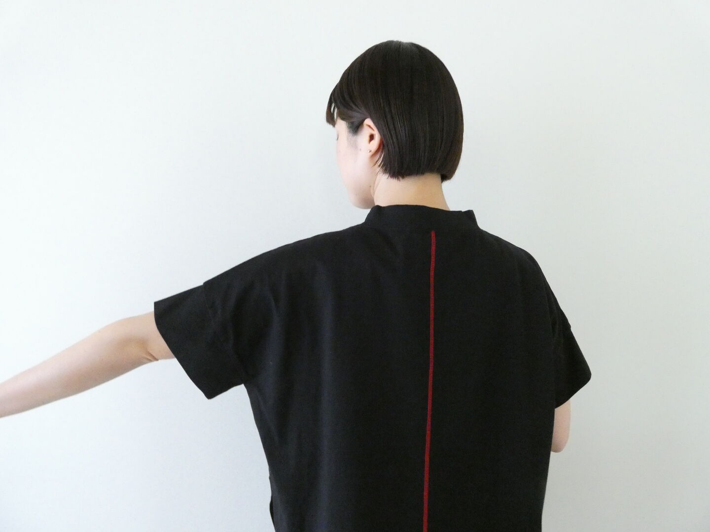 快晴堂(かいせいどう) Girl's Tシャツ スタンド衿Tシャツの商品画像7
