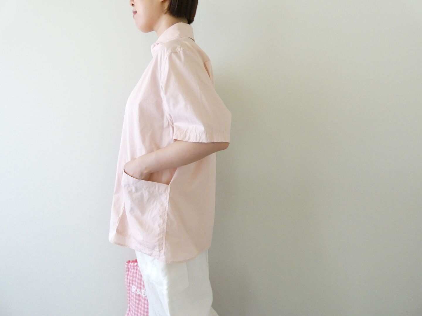 LOLO(ロロ) 定番プルオーバー型半袖シャツの商品画像2