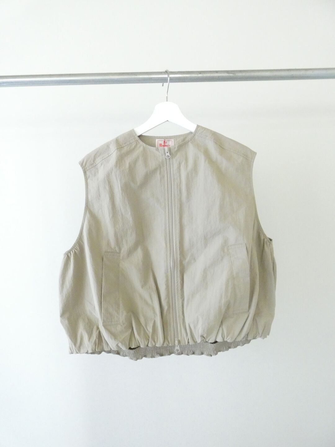 mao made(マオメイド) ヴィンテージウェザーバルーンシルエットZIP UPベストの商品画像11