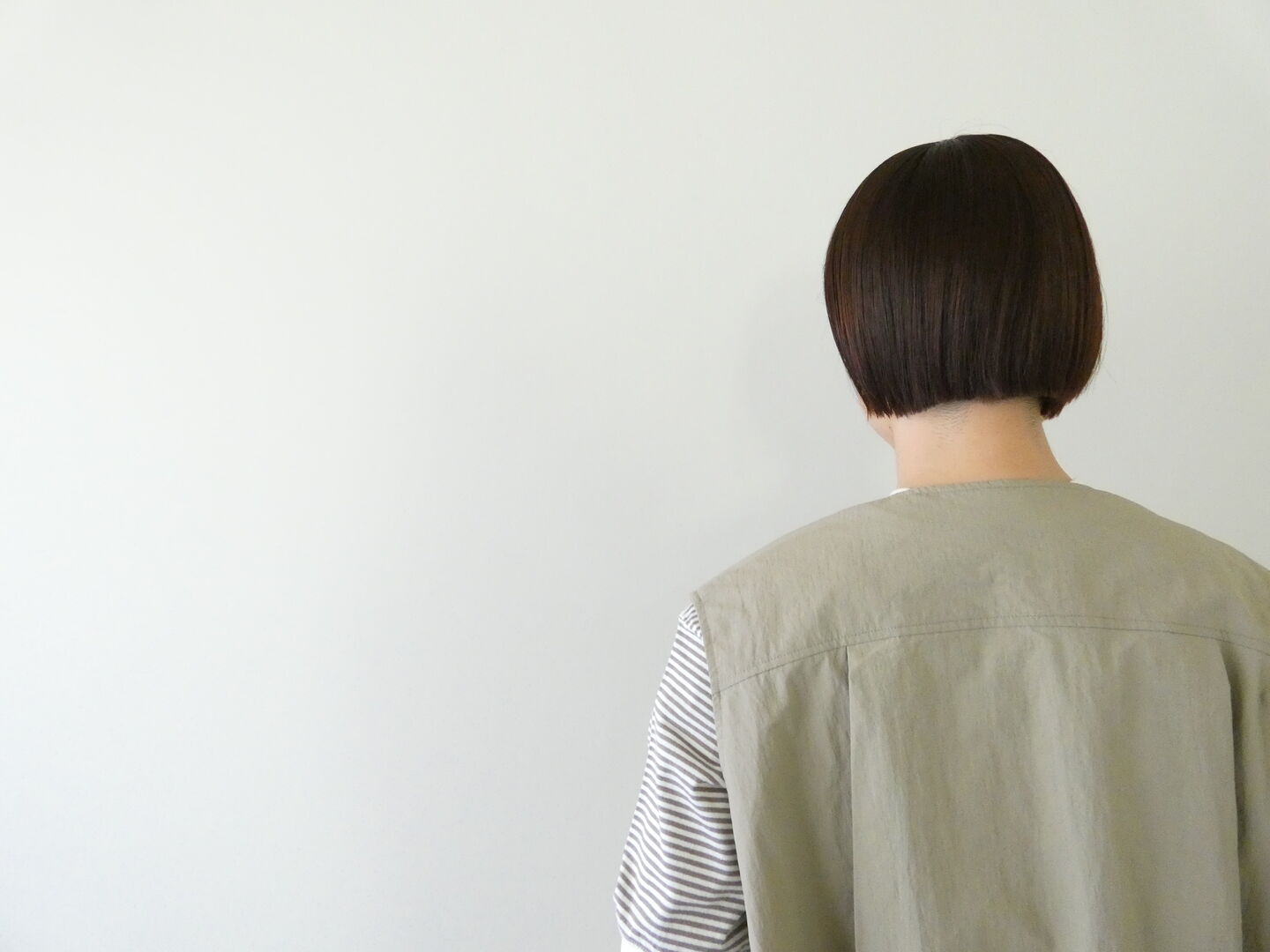 mao made(マオメイド) ヴィンテージウェザーバルーンシルエットZIP UPベストの商品画像6