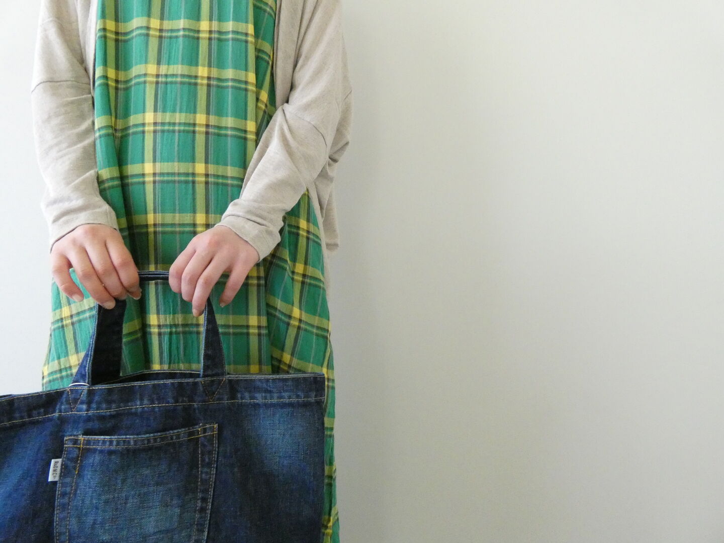 R&D.M.Co-(オールドマンズテーラー) DENIM TOTE BAGの商品画像4