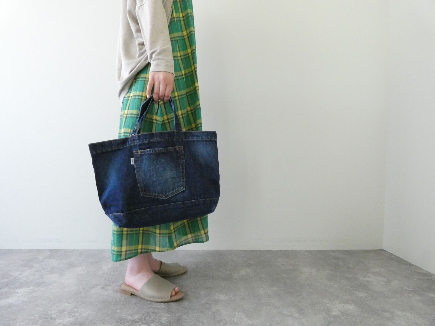 R&D.M.Co-(オールドマンズテーラー) DENIM TOTE BAGの商品画像5