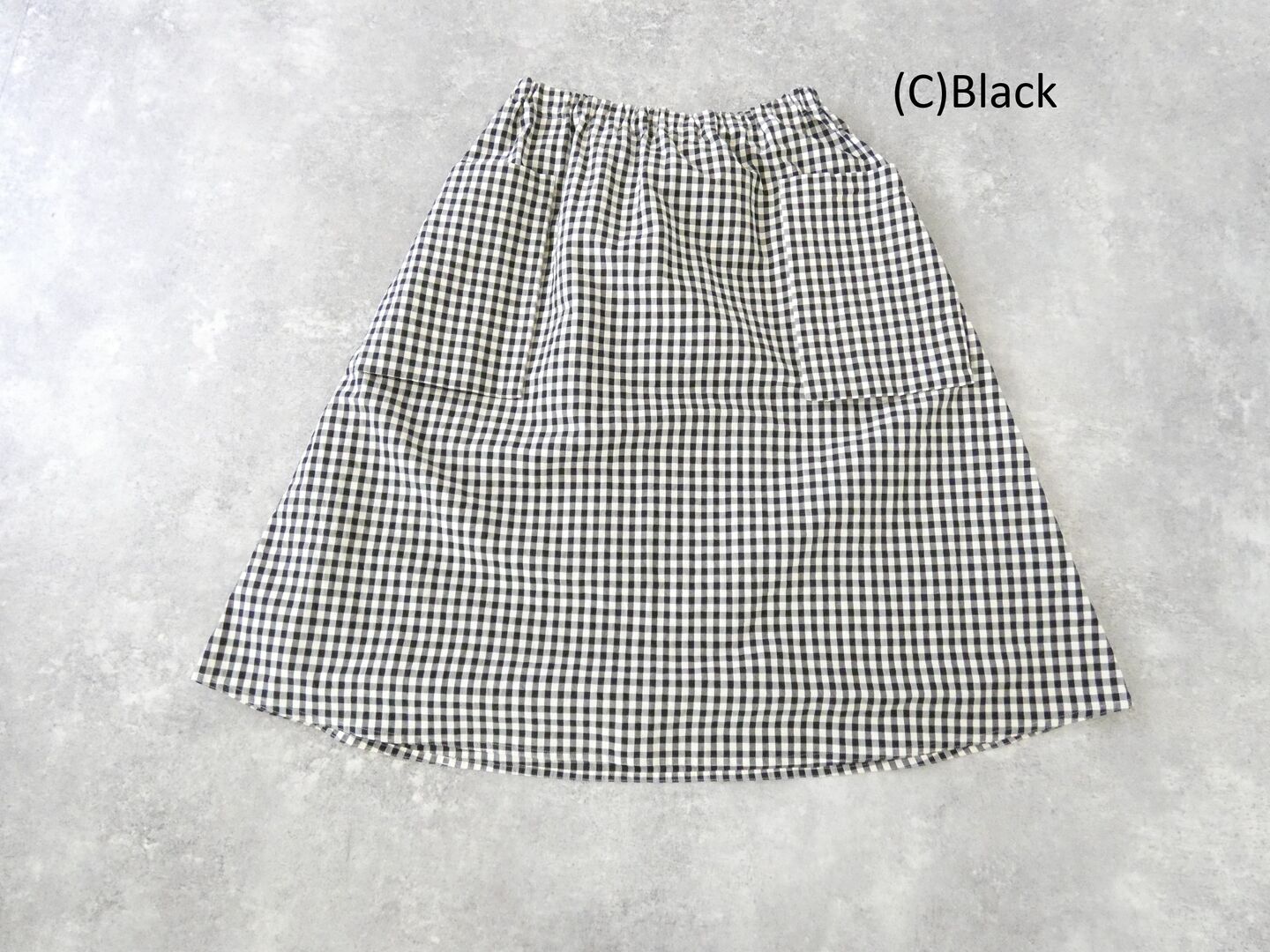 R＆D.M.Co-(オールドマンズテーラー) GINGHAM CHECK STRING GUM SKIRTの商品画像28