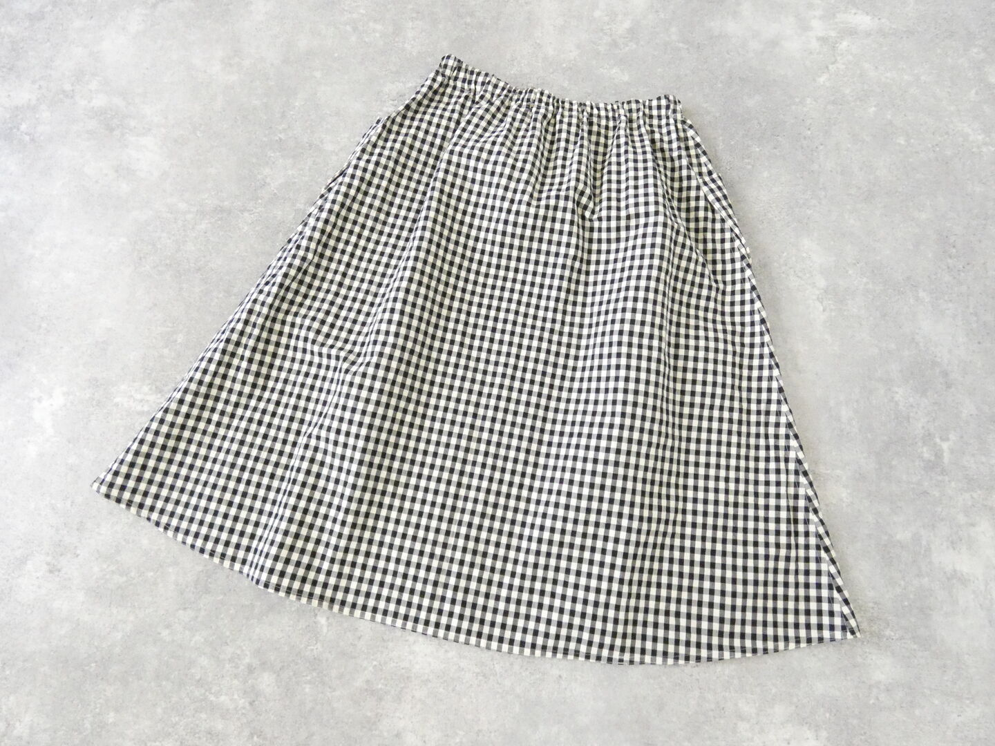 R＆D.M.Co-(オールドマンズテーラー) GINGHAM CHECK STRING GUM SKIRTの商品画像29