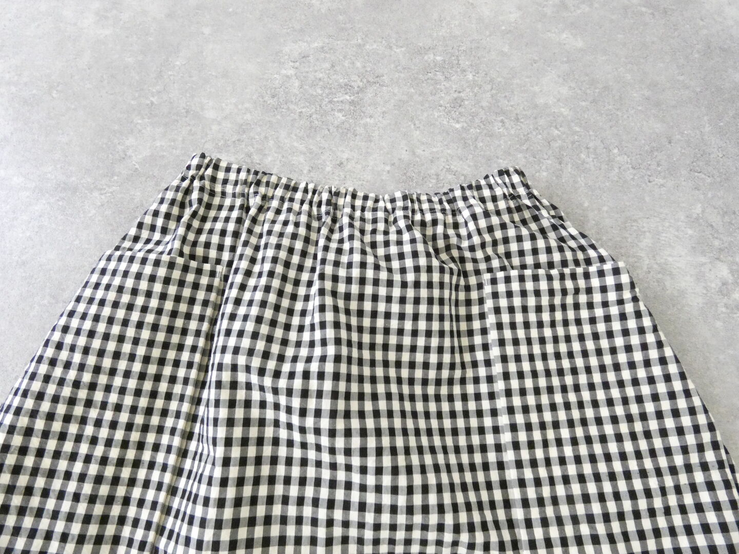 R＆D.M.Co-(オールドマンズテーラー) GINGHAM CHECK STRING GUM SKIRTの商品画像30