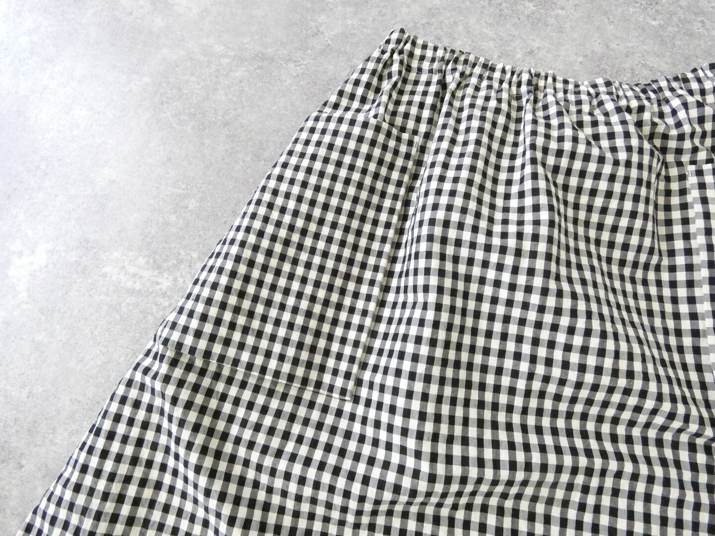 R＆D.M.Co-(オールドマンズテーラー) GINGHAM CHECK STRING GUM SKIRTの商品画像31