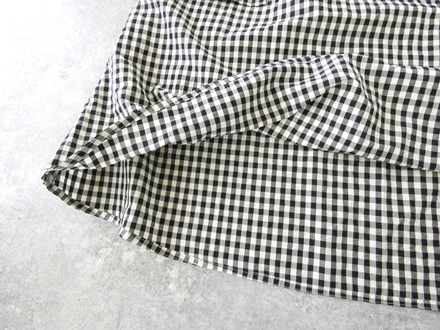 R＆D.M.Co-(オールドマンズテーラー) GINGHAM CHECK STRING GUM SKIRTの商品画像34