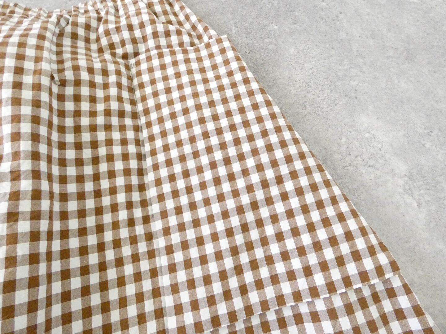 R＆D.M.Co-(オールドマンズテーラー) GINGHAM CHECK STRING GUM SKIRTの商品画像46