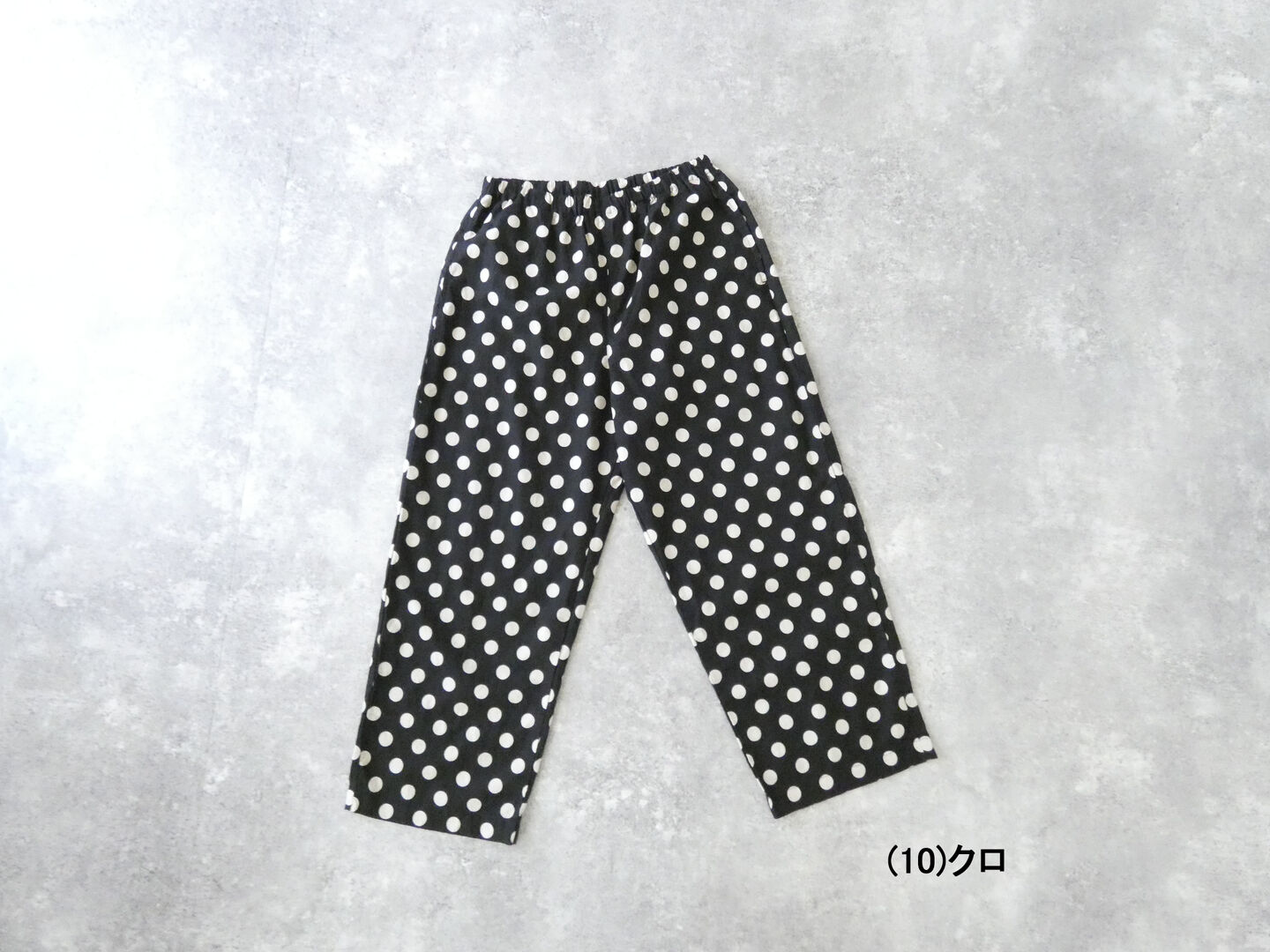 prit(プリット) 20/1リネンコットンシーチングドットプリントパジャマパンツの商品画像10