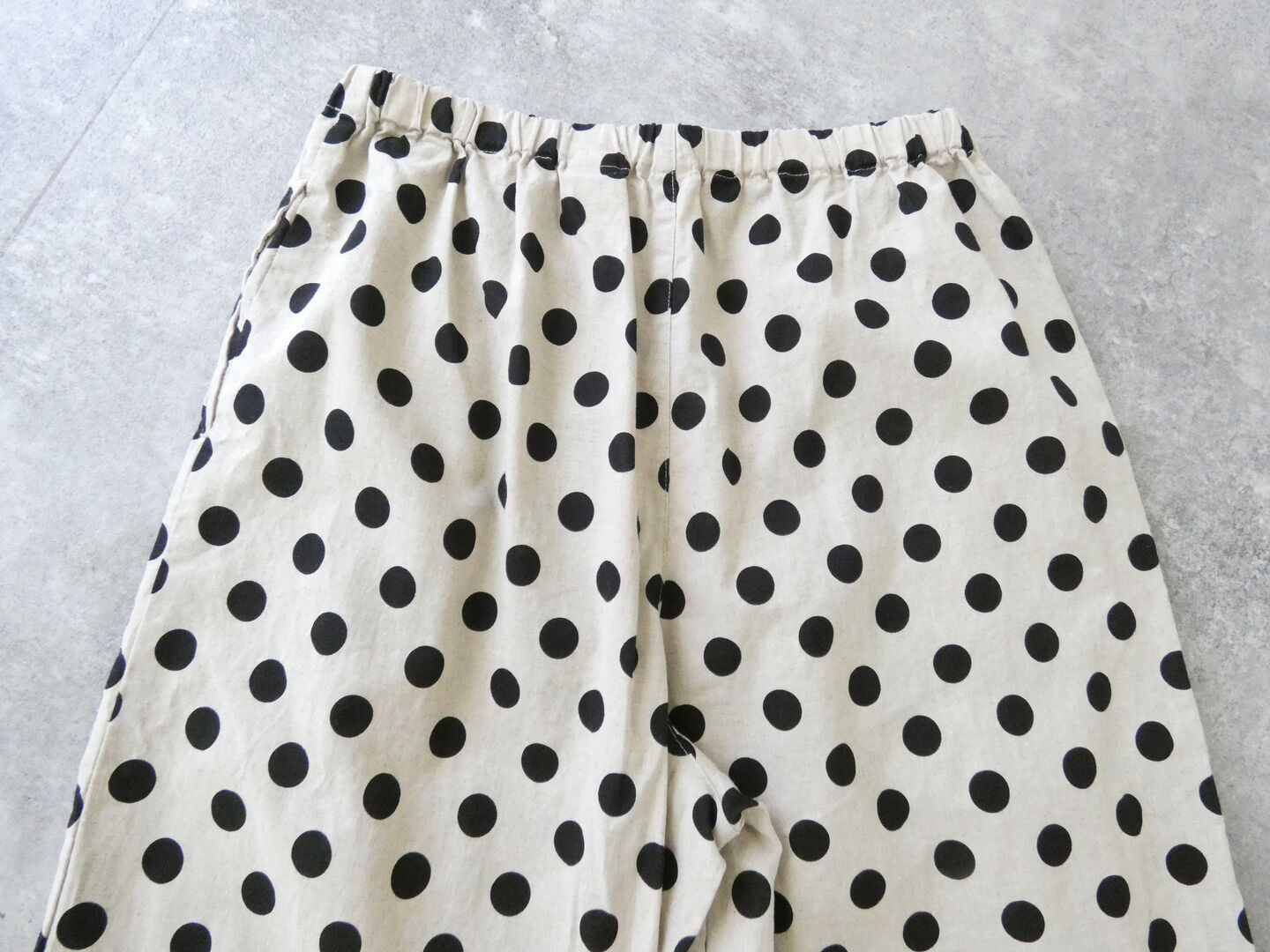 prit(プリット) 20/1リネンコットンシーチングドットプリントパジャマパンツの商品画像35