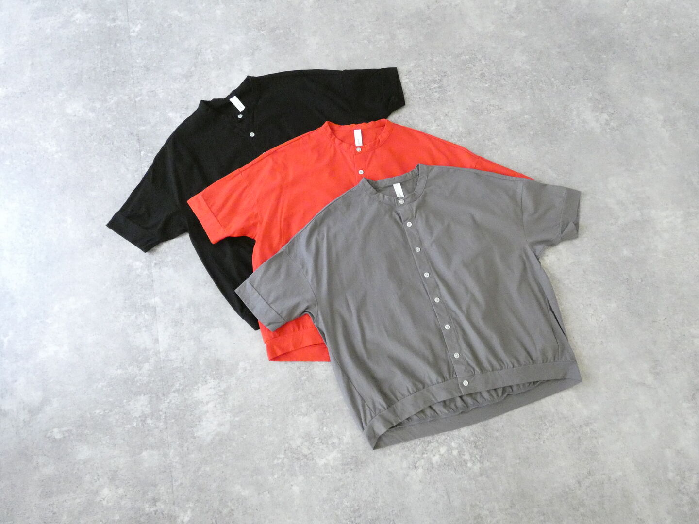 prit(プリット) 40/1SZ強撚度詰天竺クルーネックカーディガンの商品画像3