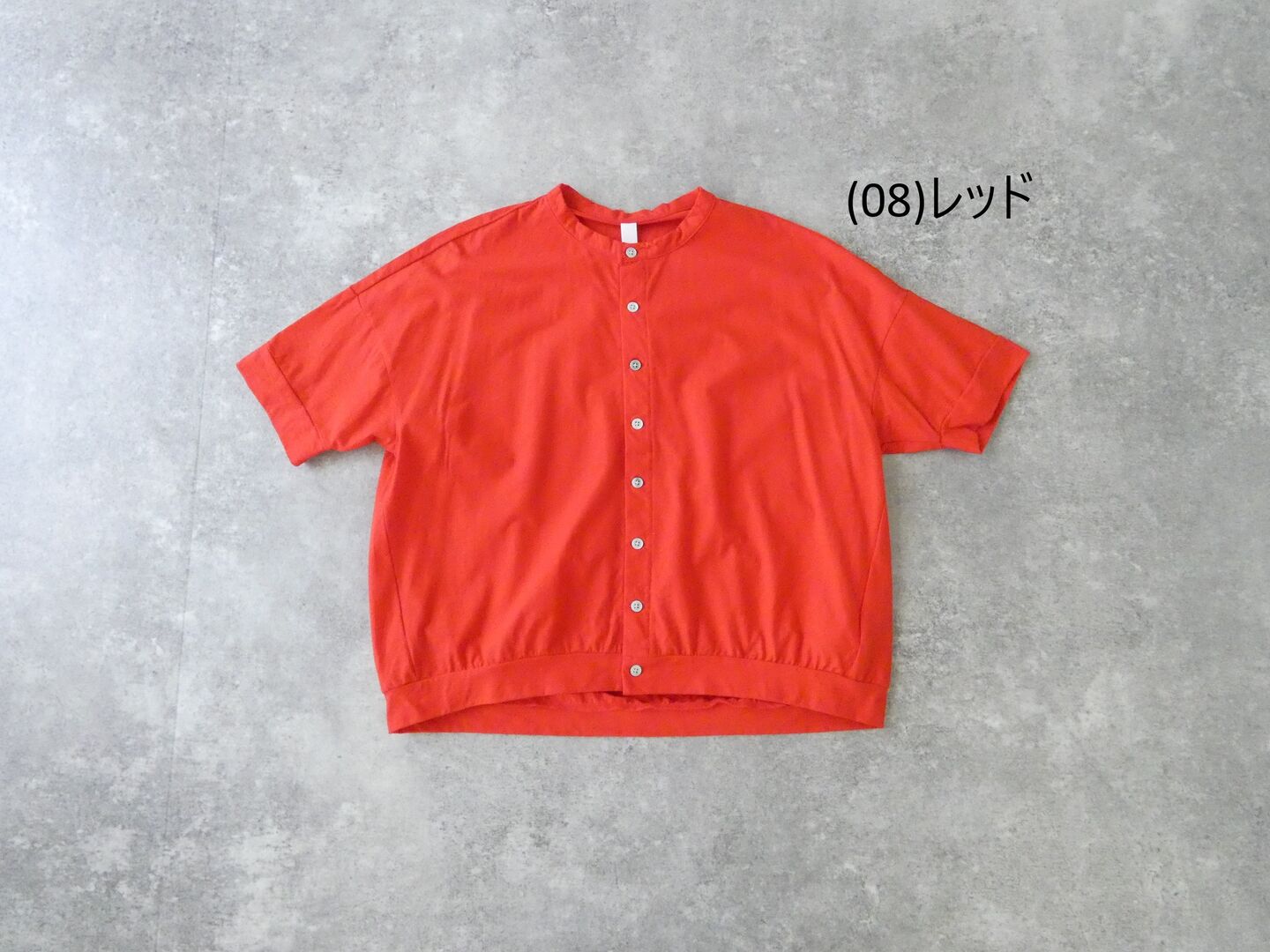 prit(プリット) 40/1SZ強撚度詰天竺クルーネックカーディガンの商品画像42