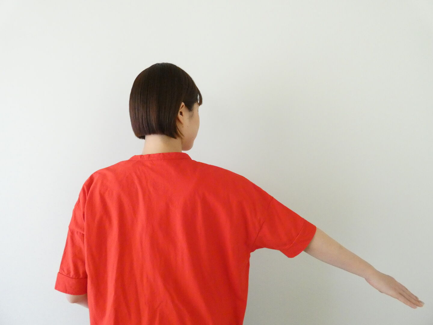 prit(プリット) 40/1SZ強撚度詰天竺クルーネックカーディガンの商品画像5
