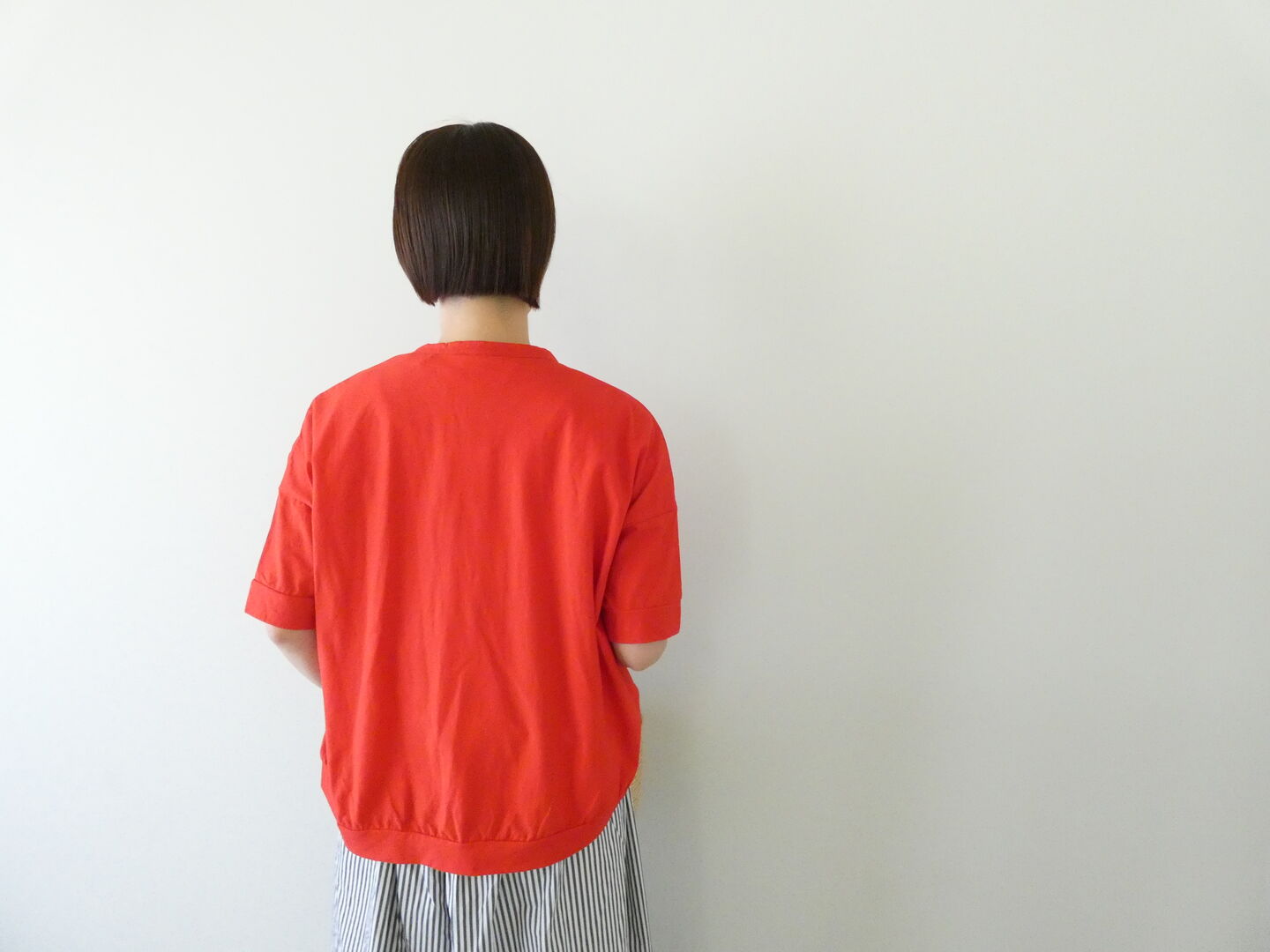 prit(プリット) 40/1SZ強撚度詰天竺クルーネックカーディガンの商品画像9