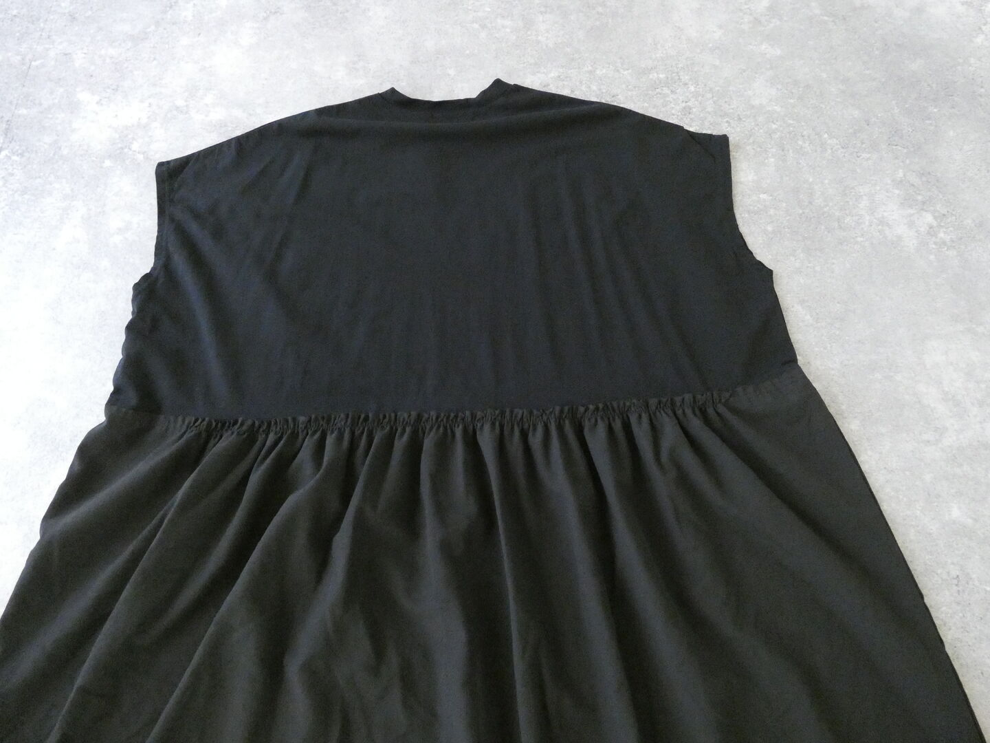 sabbatum(サバタム) 天竺バイファブリックロングワンピースの商品画像27