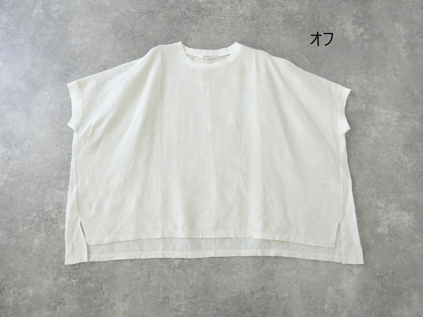 ORDINARY FITS(オーディナリーフィッツ) LINEN WIDE PULLOVER TEEの商品画像28