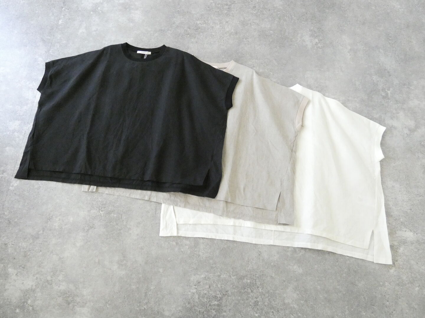 ORDINARY FITS(オーディナリーフィッツ) LINEN WIDE PULLOVER TEEの商品画像3