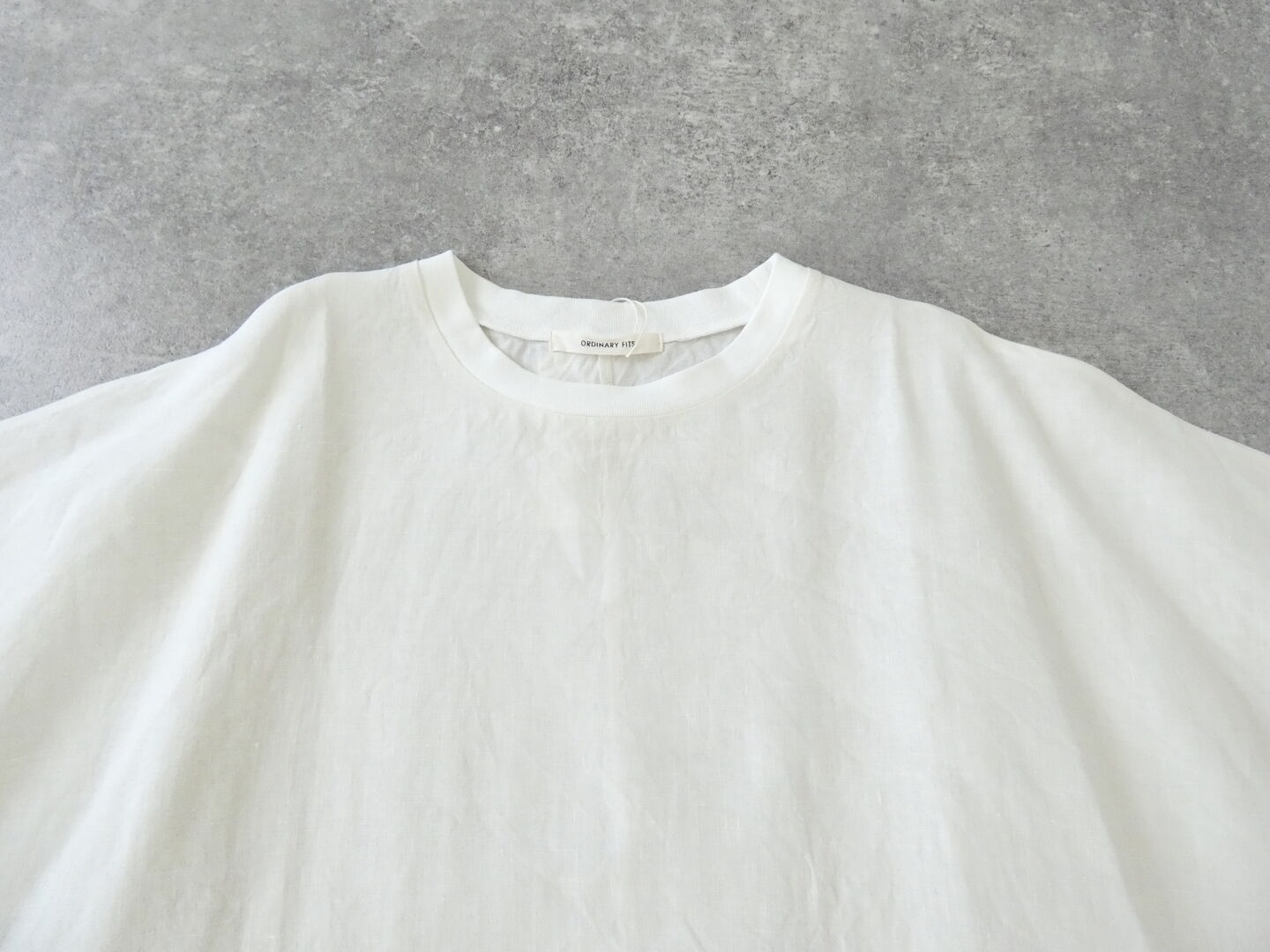 ORDINARY FITS(オーディナリーフィッツ) LINEN WIDE PULLOVER TEEの商品画像30