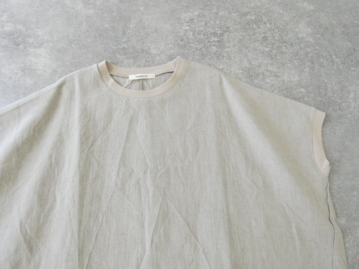 ORDINARY FITS(オーディナリーフィッツ) LINEN WIDE PULLOVER TEEの商品画像44