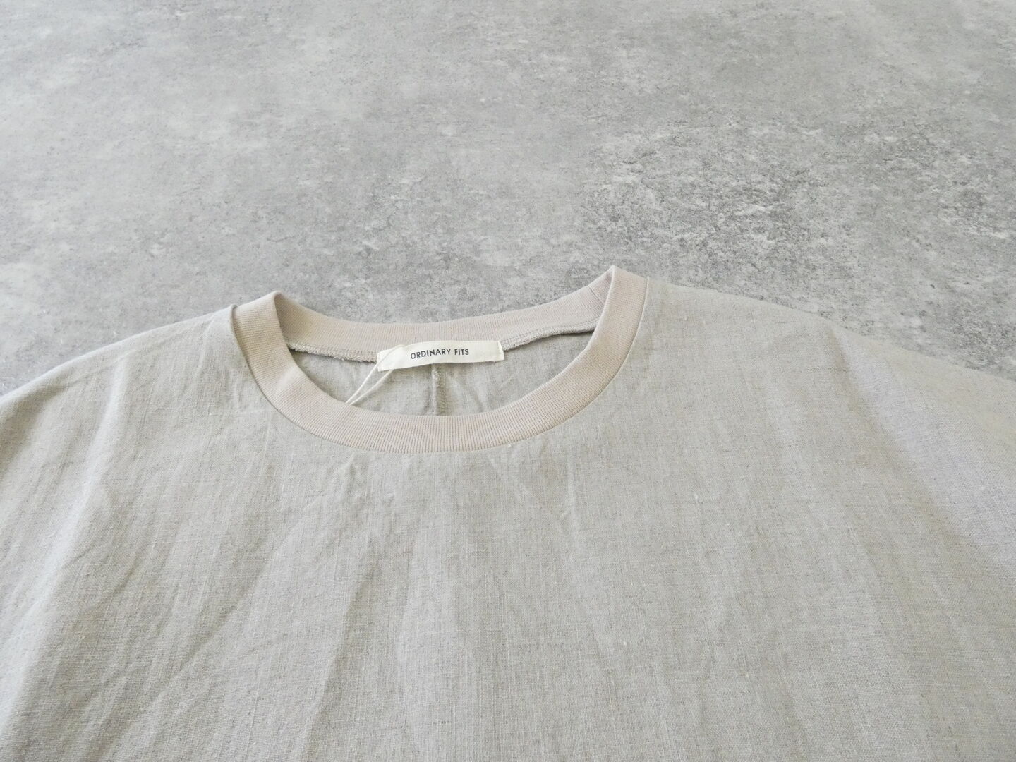 ORDINARY FITS(オーディナリーフィッツ) LINEN WIDE PULLOVER TEEの商品画像45