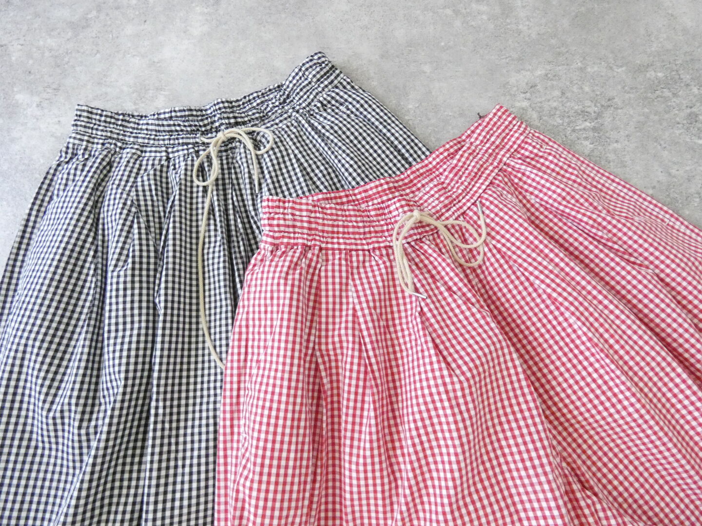 Hands of creation(ハンズオブクリエイション) peru pima cotton checkキュロットスカートの商品画像10